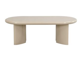 VENTE-UNIQUE.COM Mesa de centro de mdf - beige lacado - tabemiwordwrap{70}}