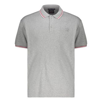 Paul & Shark Paul & Shark, Polo Shirts, male, Gray, Size: 2XL Short-sleeve Polo