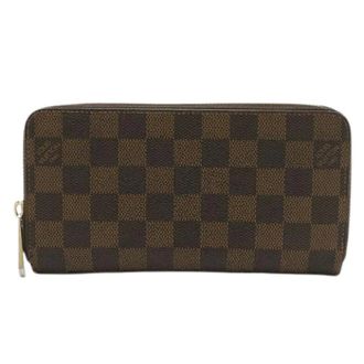 Louis Vuitton Pre-owned Wallets, female, Brown, Size: ONE SIZE Pre-owned Zippy Wallet Long Wallet