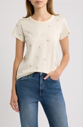 Rag & Bone Rodeo Graphic T-Shirt in Turtle Dove Multi at Nordstrom, Size Xx-Small