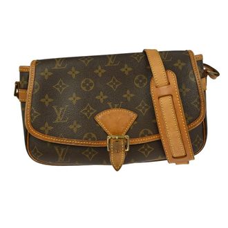 Louis Vuitton Sologne Monogram Canvas Brown Canvas Handbag (Pre-Owned)