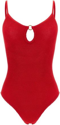 Hunza G Beachwear - Dames - Badpakken - Rood - ONE Size - Badmode