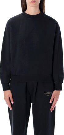 Fear of God Black Fear Of God Essentials Crewneck Sweatshirt