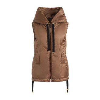 Max Mara Dames, Jassen, Bruin, Maat: M Poliester
