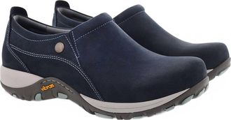 Dansko Womens Patti Slip On Shoes In Navy