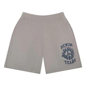 Denim Tears Denim University Mesh Shorts Grey SS25BRS11161878