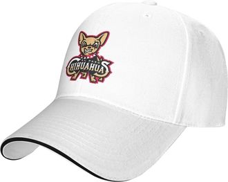 Generic Hat El Paso Chihuahuas Baseball Hat Fashion Headwear Casual Sun Visor Hat for Sport Walking Outdoor