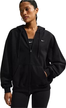 Nike Studio Fleece Full-Zip Hoodie - Dames - Sport - Zwart - Maat: S Fleece