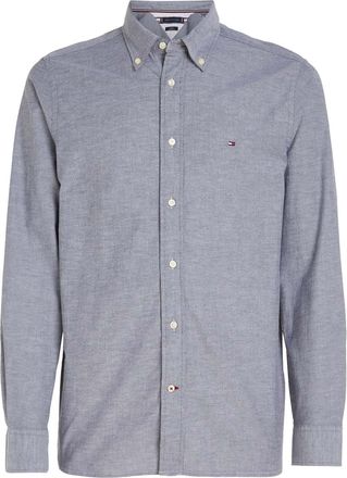 Tommy Hilfiger Heren Core 1985 Flex Oxford Overhemd (Blauw)