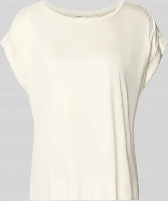 OPUS T-Shirt mit fixiertem &Auml;rmelaufschlag Modell Sosilla in Beige, Gr&ouml;&szlig;e 36
