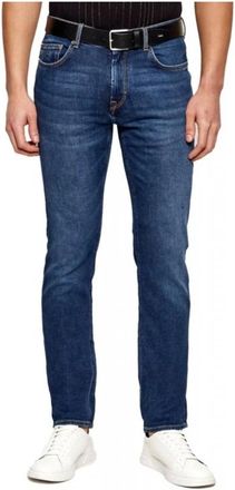 Karl Lagerfeld Jeans - Heren - Slim Fit Jeans - Blauw - W32 - Denim - Jeans