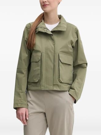Helly Hansen zip-front patch-pocket military jacket - women - Polyamide/Polyurethane - L - Green