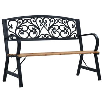 vidaXL Vidaxl - Banco De Jard&iacute;n De Madera 120 Cm