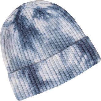 Generic Mens Winter Hats - Japanese Style Patchwork Wool Hat for Men and Women Winter Autumn Tie Dye Ear Cap