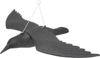 OEM Cuervo Repelente De P&aacute;jaros, Cuervo De Simulaci&oacute;n, Decoraci&oacute;n Realista E Impermeable, Se&ntilde;uelo De Cuervo De Pl&aacute;stico Para Jardines Exteriores