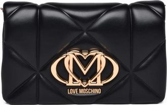 Love Moschino Tracolla Schoudertas - Dames - Schoudertassen - Zwart - ONE Size - Tassen