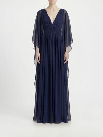 Alberta Ferretti Abito Creponne con cappa applicata Alberta Ferretti