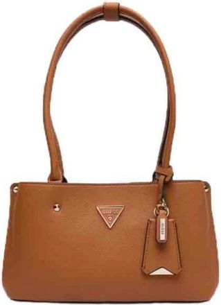 Guess Meridian II Schoudertas S - Dames - Schoudertassen - Bruin - ONE Size - Leer - Tassen