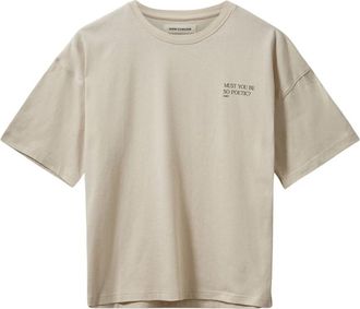 Sofie Schnoor T-Shirt - Dames - T-shirts - Beige - L - Tops