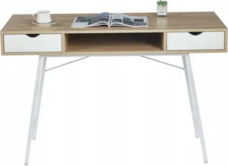 OEM Scrivania B18-fx, Rovere Sonoma/bianco