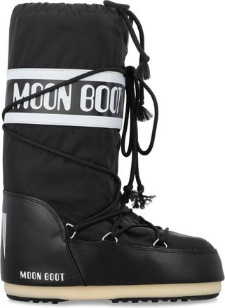 Moon Boot Icon Nylon Boots - Dames - Winterlaarzen - Zwart - 34 EU - Nylon - Schoenen
