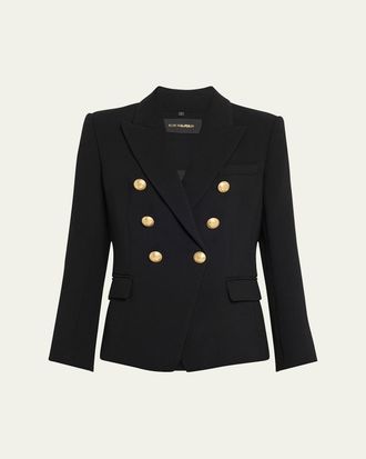 Kobi Halperin Jaxy Double-Breasted Blazer Jacket