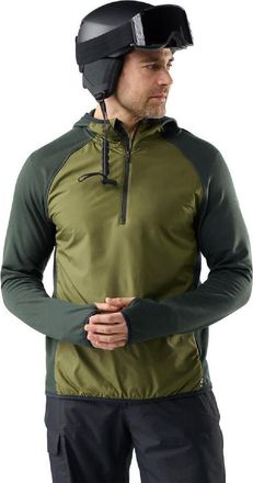 Smartwool Mens Smartloft Half-Zip Hoodie Green XXL