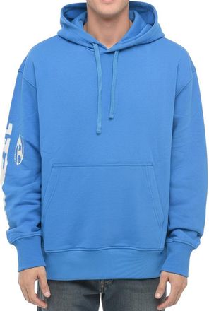 Diesel Blue Relaxed Hoodie
