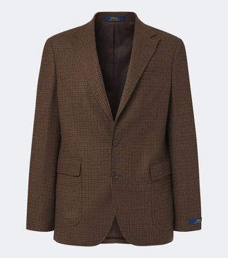 Polo Ralph Lauren Blazer en mezcla de lana a cuadros
