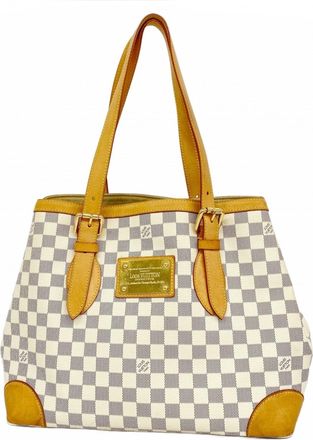Louis Vuitton White Tote Bag (Pre-Owned)