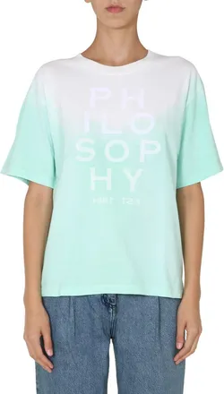 Alberta Ferretti Crew Neck T-Shirt-Donna