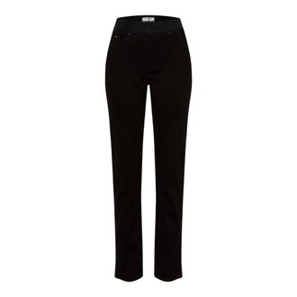 Brax Brax - Zwarte Style Pamina Broek - Dames - Broeken - Zwart - Maat: 2XL
