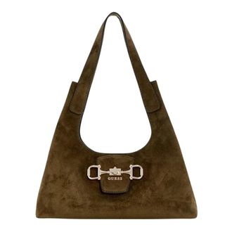 Guess Sunset Hobo Bag - - Bags - Donna - Verde - ONE SIZE