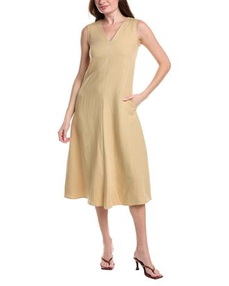 Max Mara Weekend Max Mara Egoista Linen-Blend Midi Dress