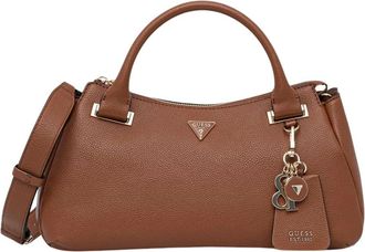 Guess Evie Handtas - Dames - Handtassen - Bruin - ONE Size - Polyester - Tassen