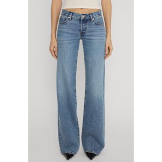 Frame Denim x Amelia Gray The Gray Relaxed Bootcut Jeans in Rapture at Nordstrom, Size 28
