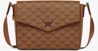 MCM Small Himmel Messenger Bag In Lauretos