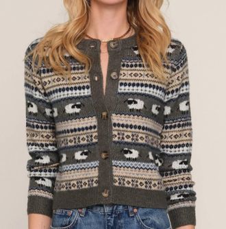 Heartloom Cole Cardigan In Spruce