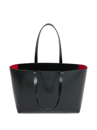 Mansur Gavriel small zip tote bag - women - Polyurethane/Calf Leather - One Size - Black