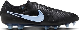 Nike Mens Legend 10 Elite Adults Firm Ground Football Boots in Black/Black - Size UK 9.5