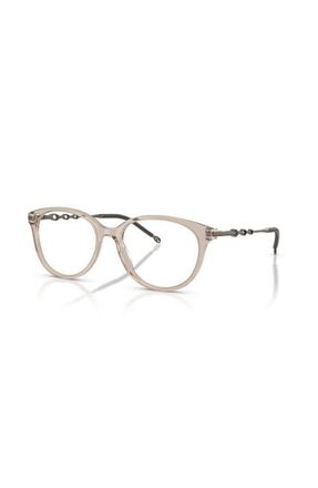 Diesel 54mm Oval optical glasses in Grey at Nordstrom