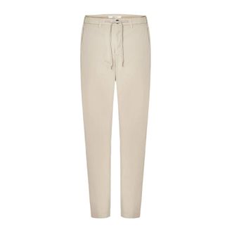 BRIGLIA 1949 Beige Drawstring Trousers