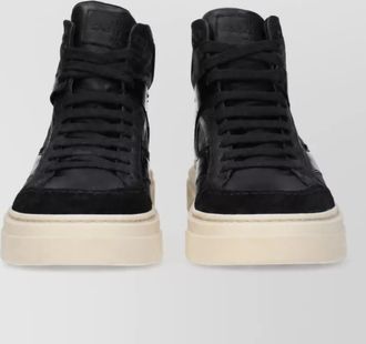 Ferragamo leather sneakers