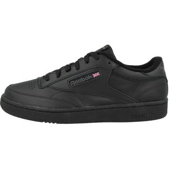 Reebok Club C 85, Unisex Adults Shoes, Black (Int/Black/Charcoal Int/Black/Charcoal), 5.5 UK (38.5 EU)