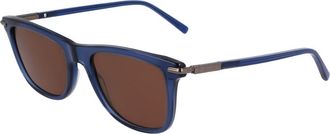 Ferragamo Brown Square Mens Sunglasses SF2028S 432 54