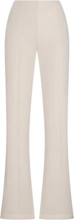 Blumarine Pant Lungo Neoprene - Dames - Wijde Broeken - Beige - M - Broeken