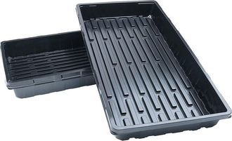 OEM Plateau Semis - 54 X 28 X 6 Cm - Sin Agujeros De Drenaje - Pl&aacute;stico Grueso Sin Bpa - Para Invernadero E Hidropon&iacute;a - Lote De 5