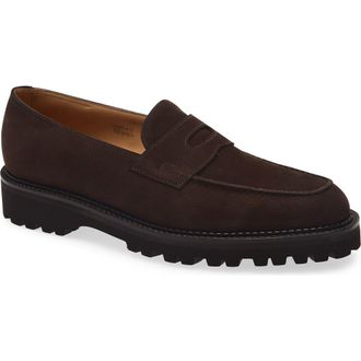 John Lobb Lopez New Standard Penny Loafer in 1Y-Bruinn at Nordstrom, Size 11.5Us