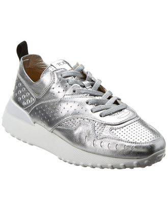 Tod's Tods Metallic Leather Sneaker