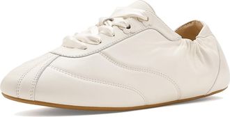 Badgley Mischka Wilmott Womens Shoes White Leather : 8.5 M